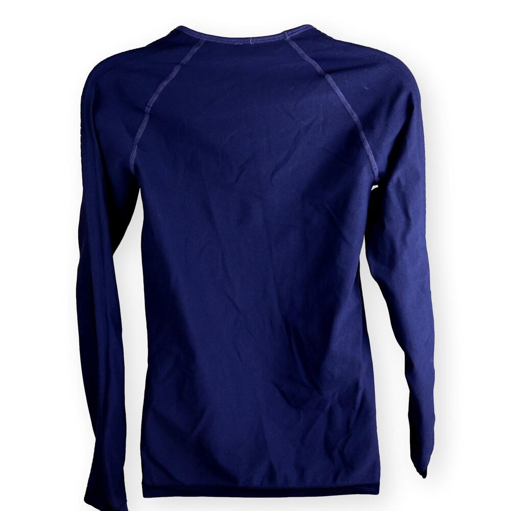 Fabletics Sync Seamless Deep Blue Long Sleeve Kni… - image 5